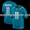 NFL157b0cM01-65f324 Mens Nike Parker Washington Teal Jacksonville Jaguars Team Game Jersey