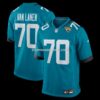 Mens Nike Cole Van Lanen Teal Jacksonville Jaguars Game Player Jersey