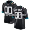 Mens Nike Black Jacksonville Jaguars Custom Game Jersey Pi3887000