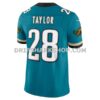 Mens Nike Fred Taylor Teal Jacksonville Jaguars Prowler Throwback Vapor Fuse Limited Retired Player Jersey