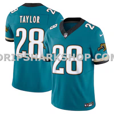 Mens Nike Fred Taylor Teal Jacksonville Jaguars Prowler Throwback Vapor Fuse Limited Retired Player Jersey