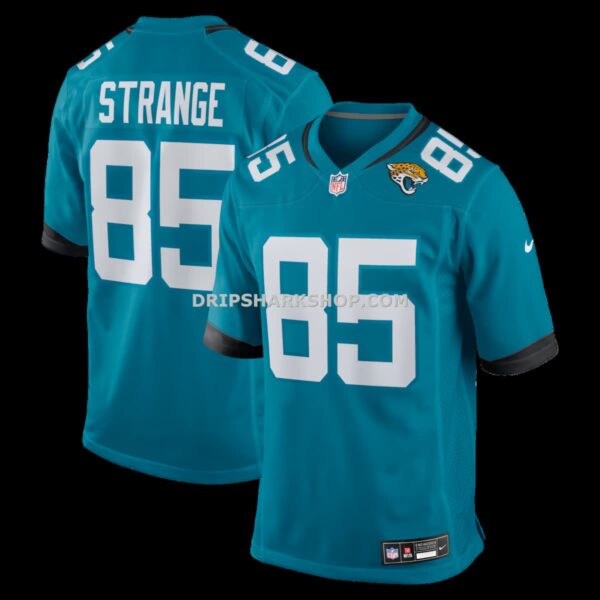 Mens Nike Brenton Strange Teal Jacksonville Jaguars Team Game Jersey