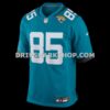 Mens Nike Brenton Strange Teal Jacksonville Jaguars Team Game Jersey