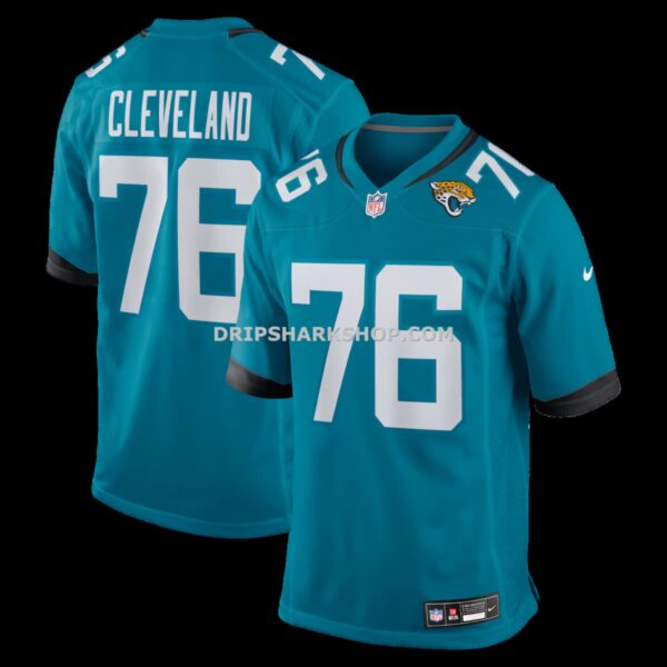 NFL1595f7G04-f37af2 Mens Nike Ezra Cleveland Teal Jacksonville Jaguars Game Jersey