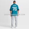 NFL1595f7G11-f94d5f Mens Nike Ezra Cleveland Teal Jacksonville Jaguars Game Jersey