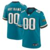 Mens Nike Teal Jacksonville Jaguars Prowler Throwback Custom Game Jersey