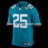NFL1596a2G06-564121 Mens Nike Rayuan Lane Iii Teal Jacksonville Jaguars Team Game Jersey