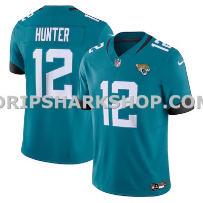 Mens Nike Travis Hunter Teal Jacksonville Jaguars Team Limited Jersey