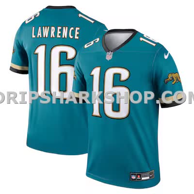 Mens Nike Trevor Lawrence Teal Jacksonville Jaguars Legend Player Performance Top