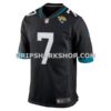 Mens Nike Byron Leftwich Black Jacksonville Jaguars Retired Player Alternate Game Jersey Pi4715000