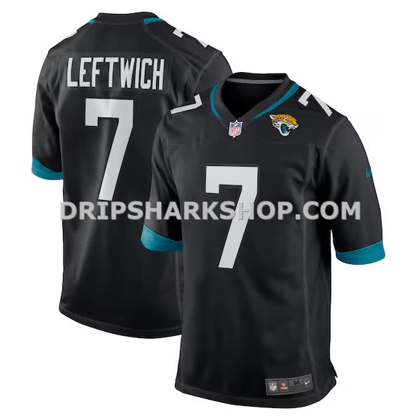 Mens Nike Byron Leftwich Black Jacksonville Jaguars Retired Player Alternate Game Jersey Pi4715000
