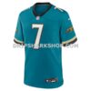 Mens Nike Brian Thomas Jr Teal Jacksonville Jaguars Alternate Game Jersey