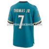 Mens Nike Brian Thomas Jr Teal Jacksonville Jaguars Alternate Game Jersey