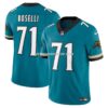 Mens Nike Tony Boselli Teal Jacksonville Jaguars Prowler Throwback Vapor Fuse Limited Retired Player Jersey