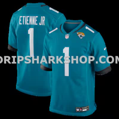 Mens Nike Travis Etienne Teal Jacksonville Jaguars Game Jersey
