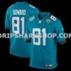 NFL15aeb4M01-3a6837 Mens Nike R Jay Soward Teal Jacksonville Jaguars Retired Player Team Game Jersey