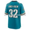 NFL15b472G06-1474d3 Mens Nike Maurice Jones Drew Teal Jacksonville Jaguars Retired Player Alternate Game Jersey