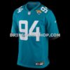 Mens Nike Maason Smith Teal Jacksonville Jaguars Team Game Jersey