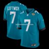 Mens Nike Byron Leftwich Teal Jacksonville Jaguars Retired Player Game Jersey