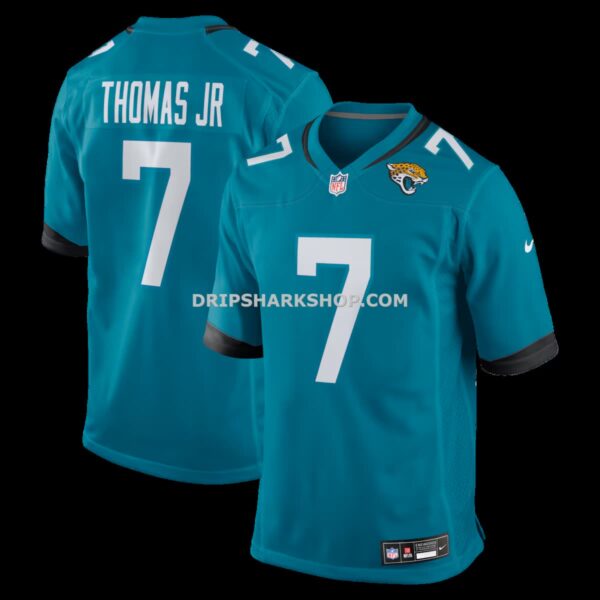 NFL15b9a2G04-315898 Mens Nike Brian Thomas Jr Teal Jacksonville Jaguars Player Game Jersey