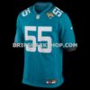 NFL15baabG05-2f936e Mens Nike Chuma Edoga Teal Jacksonville Jaguars Team Game Jersey