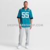 NFL15baabG10-74db89 Mens Nike Chuma Edoga Teal Jacksonville Jaguars Team Game Jersey
