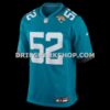 Mens Nike Davon Hamilton Teal Jacksonville Jaguars Game Jersey