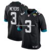 NFL15d5c5G04-eca0aa Mens Nike Jakobi Meyers Black Jacksonville Jaguars Alternate Game Jersey