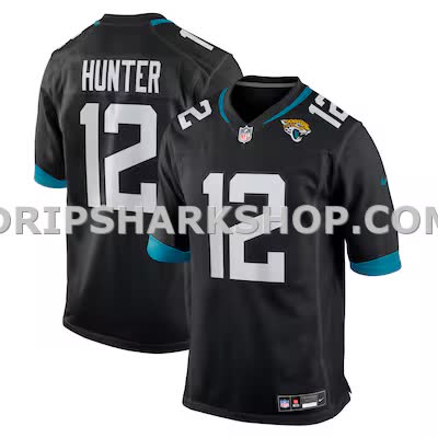 Mens Nike Travis Hunter Black Jacksonville Jaguars Alternate Game Jersey