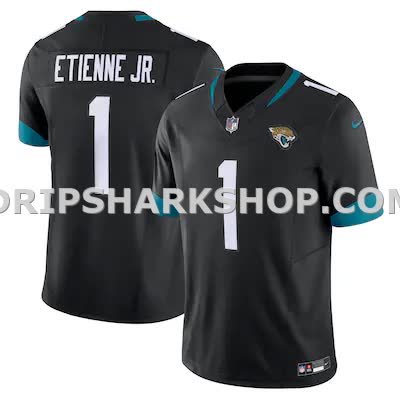 Mens Nike Travis Etienne Black Jacksonville Jaguars Vapor Fuse Limited Jersey
