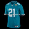 Mens Nike Christian Braswell Teal Jacksonville Jaguars Team Game Jersey