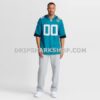 Mens Nike Teal Jacksonville Jaguars Custom Game Jersey