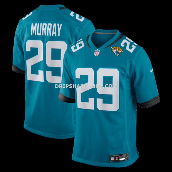Mens Nike Eric Murray Teal Jacksonville Jaguars Team Game Jersey