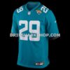 Mens Nike Eric Murray Teal Jacksonville Jaguars Team Game Jersey