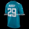 Mens Nike Eric Murray Teal Jacksonville Jaguars Team Game Jersey