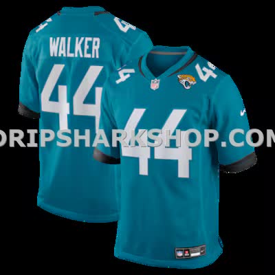 Mens Nike Travon Walker Teal Jacksonville Jaguars Player Game Jersey