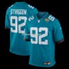 Mens Nike Danny Striggow Teal Jacksonville Jaguars Team Game Jersey
