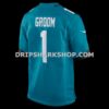 Mens Nike Number 1 Groom Teal Jacksonville Jaguars Game Jersey