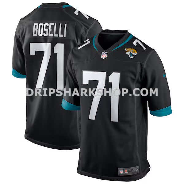 Mens Nike Tony Boselli Black Jacksonville Jaguars Retired Player Alternate Game Jersey Pi4001000