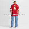 Mens Nike Rashee Rice Red Kansas City Chiefs Game Jersey