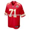 NFL1615fbG05-78a49a Mens Nike Josh Simmons Red Kansas City Chiefs Team Game Jersey