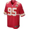 NFL16175fG01-7282f7 Mens Nike Chris Jones Red Kansas City Chiefs Game Jersey Pi3892000