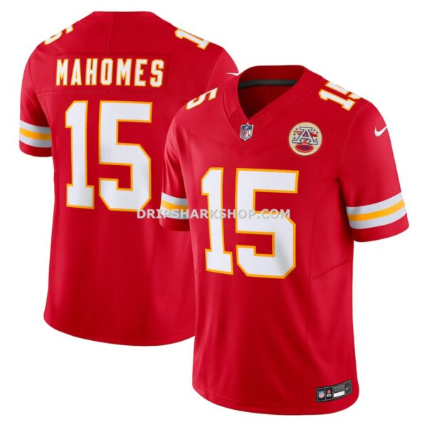 Mens Nike Patrick Mahomes Red Kansas City Chiefs Vapor Fuse Limited Jersey
