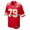 NFL162725G05-263b2c Mens Nike Esa Pole Red Kansas City Chiefs Team Game Jersey