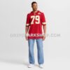 NFL162725G07-074f0a Mens Nike Esa Pole Red Kansas City Chiefs Team Game Jersey