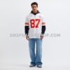 Mens Nike Travis Kelce White Kansas City Chiefs Vapor Fuse Limited Jersey