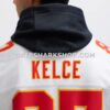 Mens Nike Travis Kelce White Kansas City Chiefs Vapor Fuse Limited Jersey