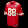 Mens Nike Jake Briningstool Red Kansas City Chiefs Team Game Jersey