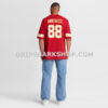 Mens Nike Tony Gonzalez Red Kansas City Chiefs Game Retired Player Jersey