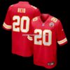 Mens Nike Justin Reid Red Kansas City Chiefs Game Jersey